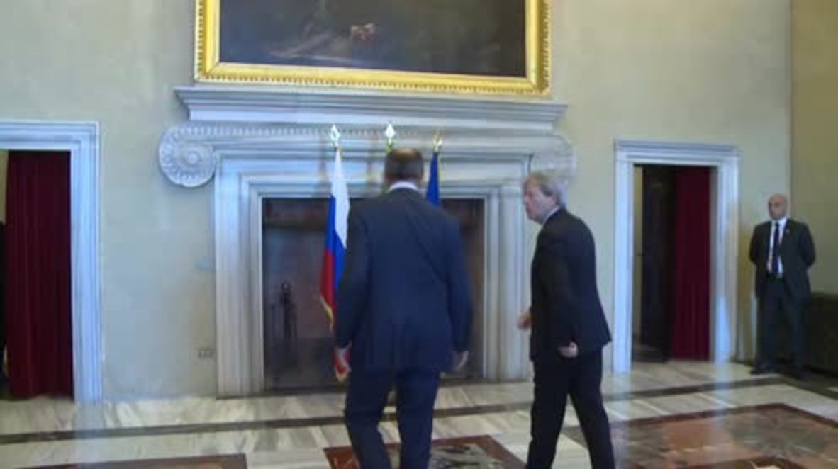 Italy: Lavrov signs cooperation documents with the Italian FM