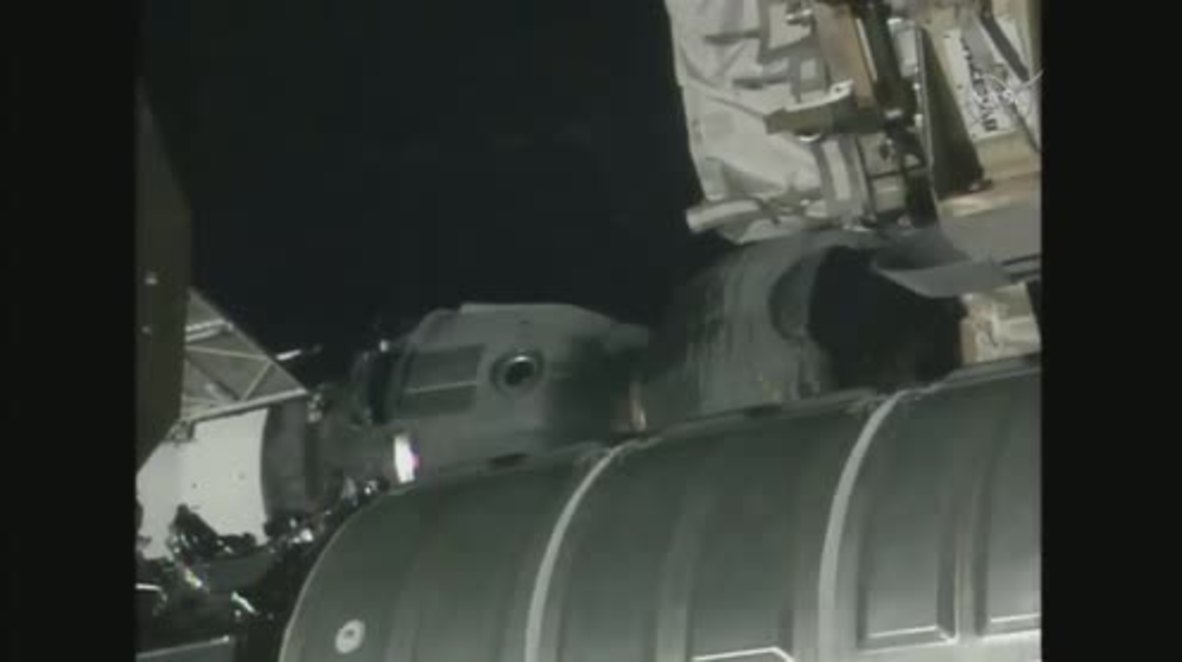 ISS: Expedition 46 crew board the ISS