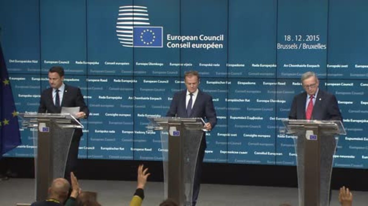 Belgium: Tusk says Nord Stream-2 will increase EU's dependence on Russia