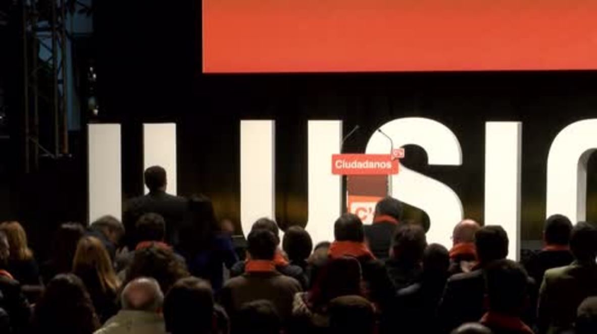 Spain: Ciudadanos leader Rivera gives final campaign speech ahead of Sunday’s elections