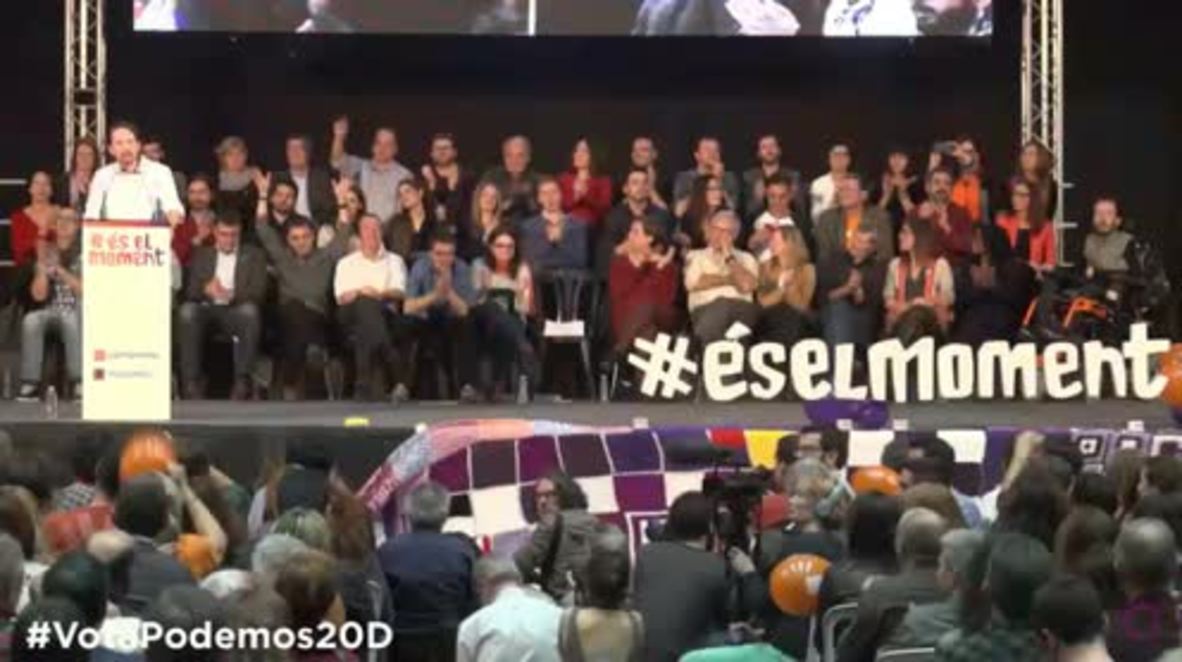 Spain: 'We are ready to lead a government' - Podemos leader Pablo Iglesias