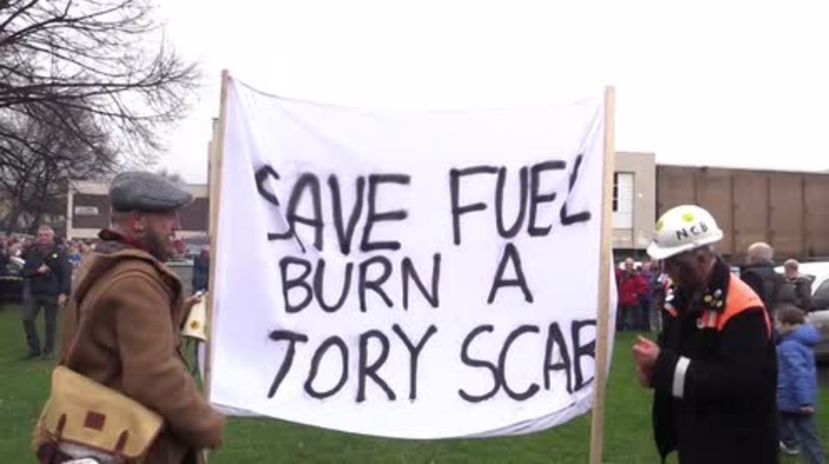 UK: Thousands protest closure of UK's last deep coal mine