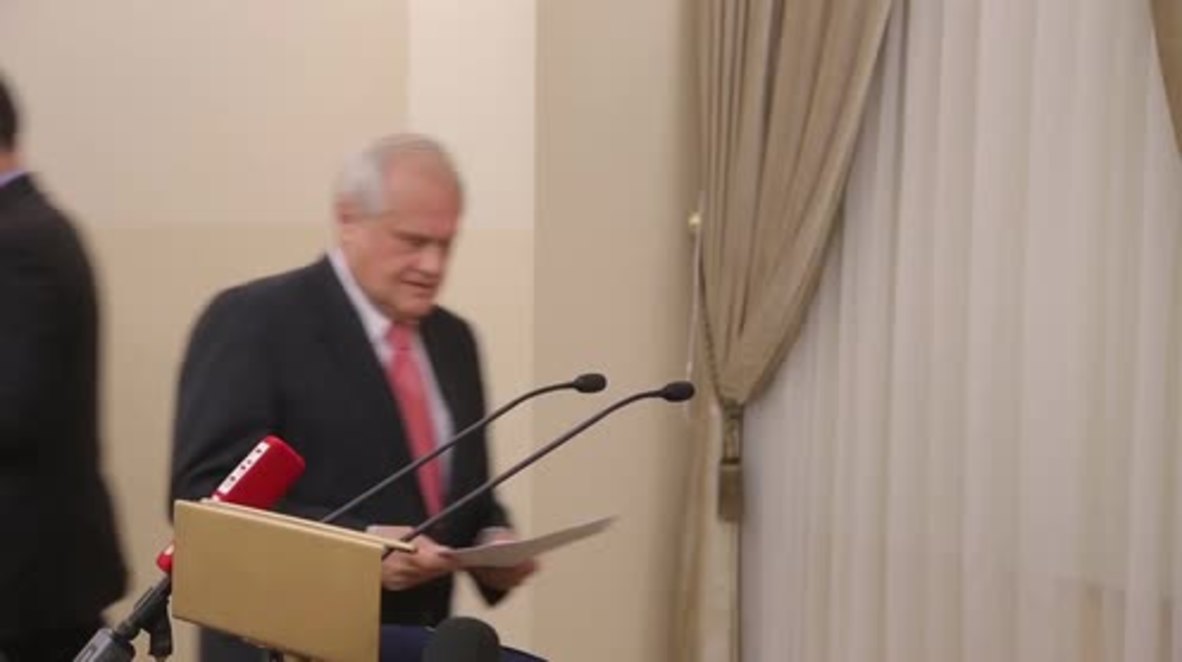 Belarus: OSCE's Sajdik gives annual briefing on Ukraine Contact Group meetings