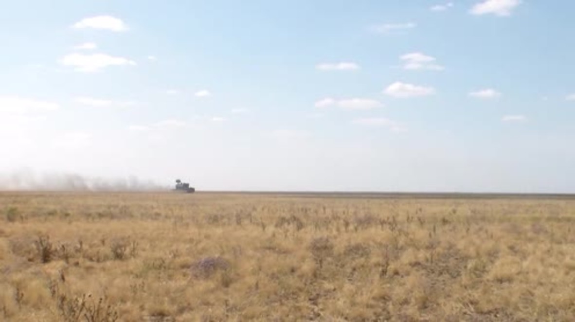 Russia: Mighty missiles fired from moving launcher Tor-M2U SAM