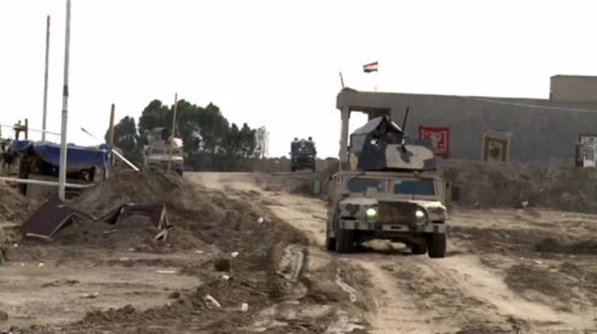 Iraq: Bomb disposal units clear Ramadi from ISIS explosives and booby-traps