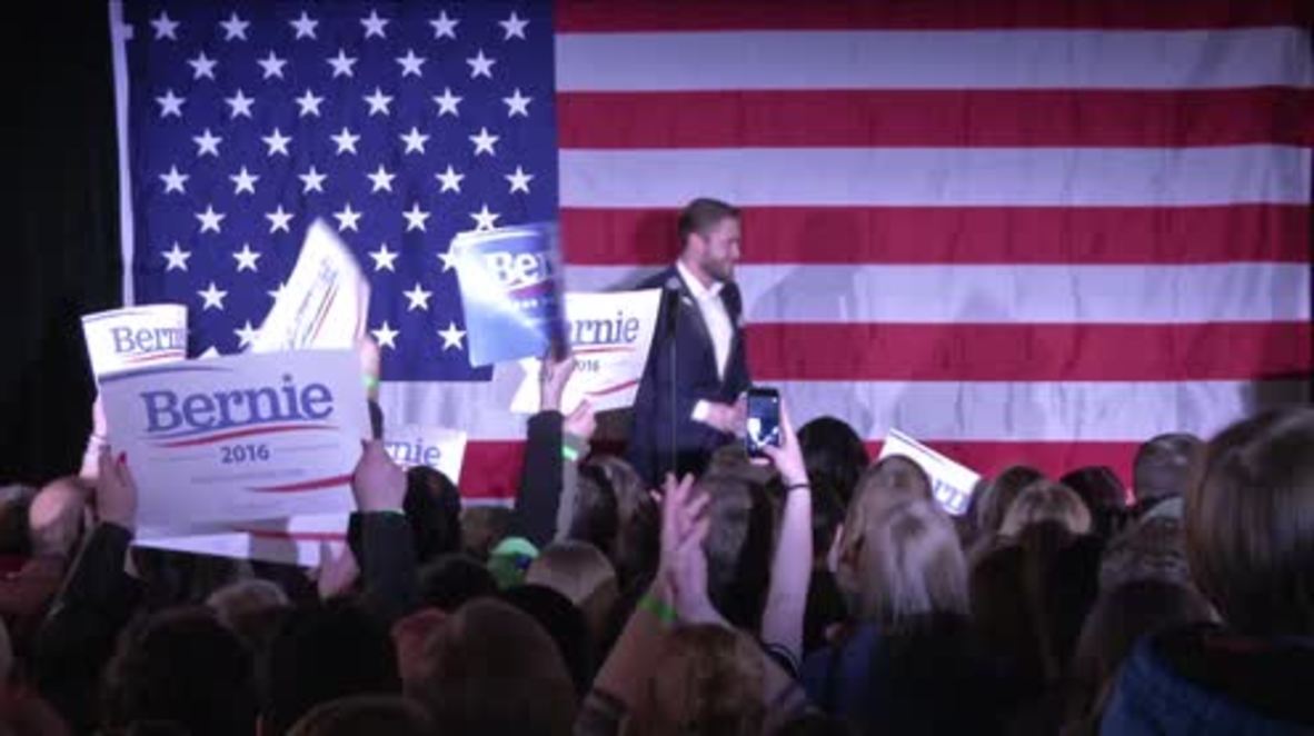 USA: Sanders calls for mass movement in New Year's Eve rally