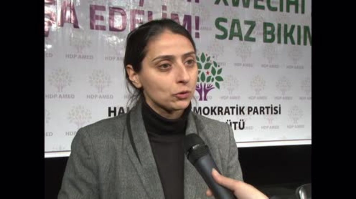 Turkey: Feleknas Uca condemns state media censorship, thanks 'free media members'