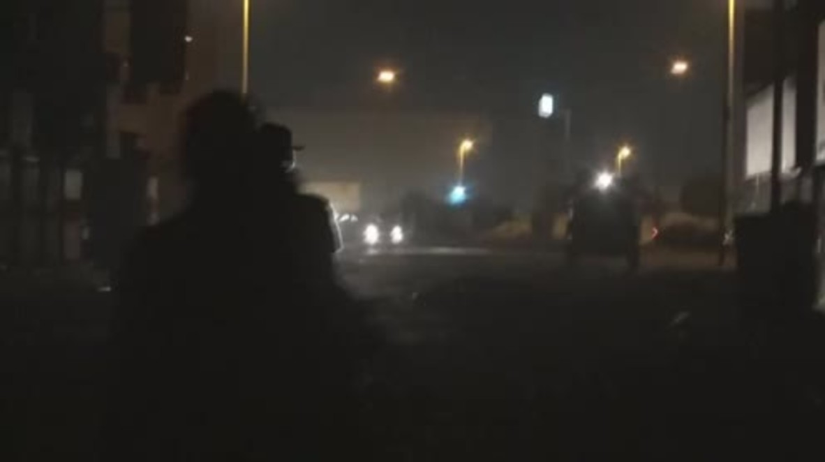 Bahrain: Tear gas and fireworks fly as clashes erupt over al-Nimr execution