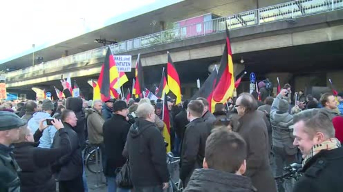 Germany: Cologne counter-demo meets PEGIDA protest against NYE assaults