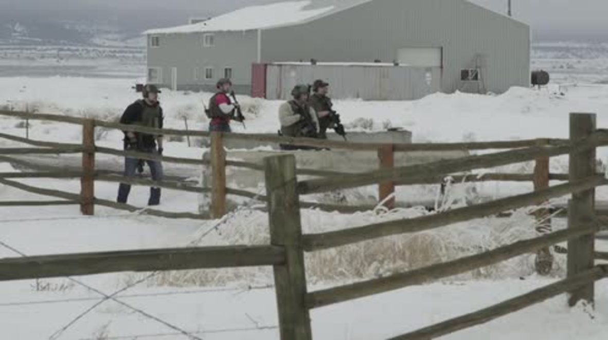 USA: Oregon militia members pay surprise visit to FBI