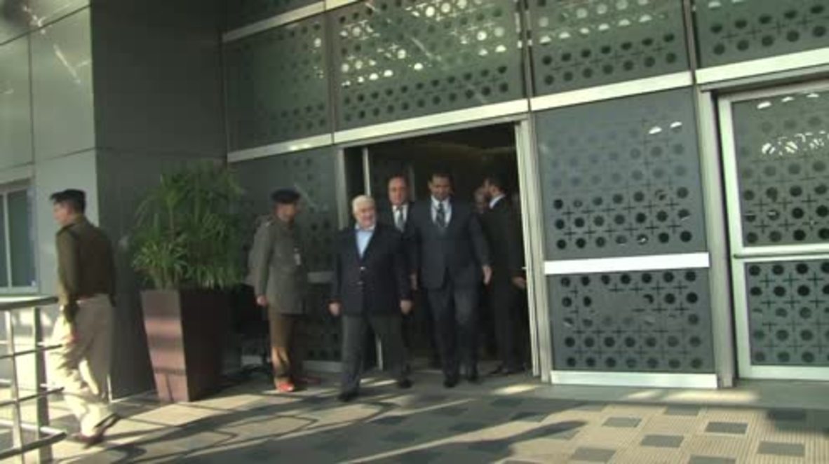 India: Syrian FM Muallem arrives in India for bilateral talks