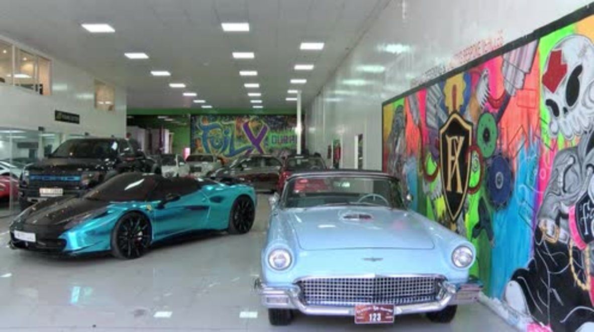 UAE: See the latest bling trend to hit the roads of Dubai