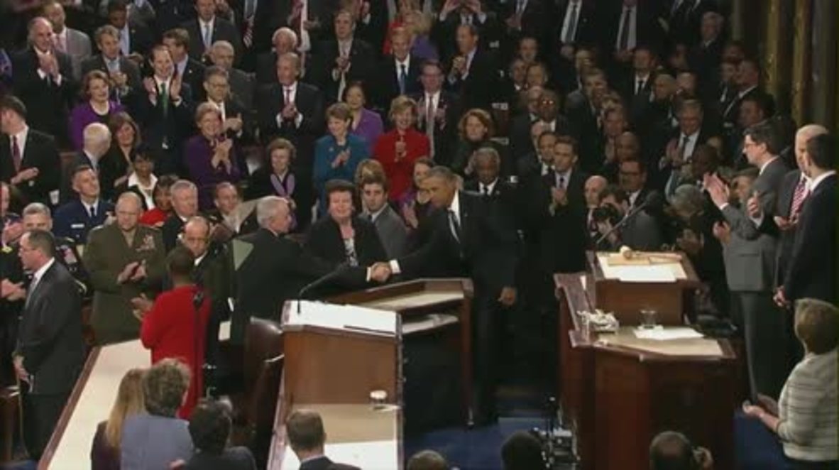 USA: Obama talks Cuba, Ukraine & Gitmo at State of the Union address
