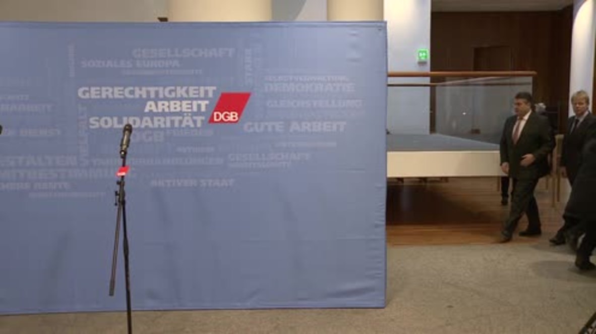 Germany: Influx of migrants should be reduced says Vice Chancellor Gabriel