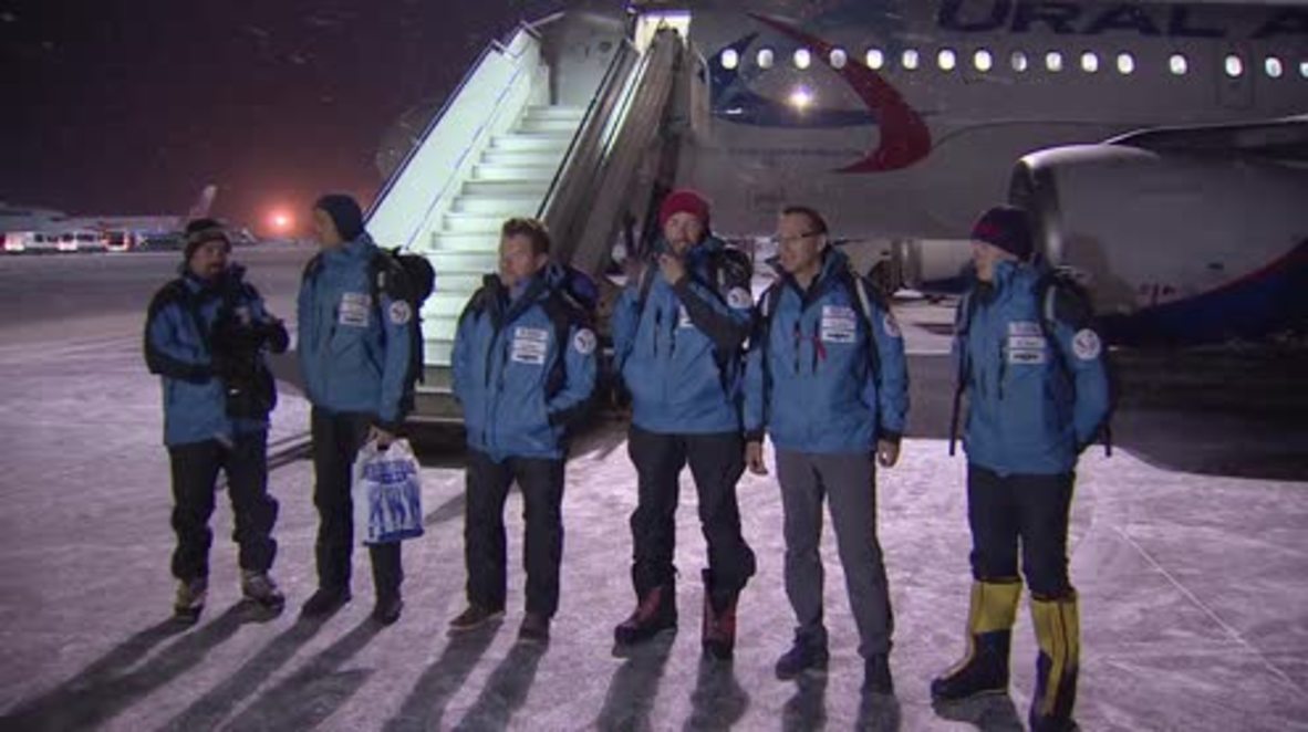 Russia: Scientists return with 2 meteorites from Antarctic expedition