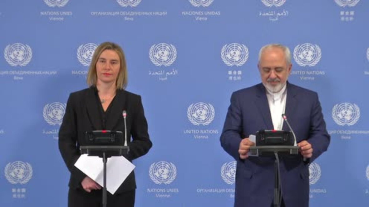 Austria: Nuclear-related sanctions on Iran lifted, confirms Mogherini