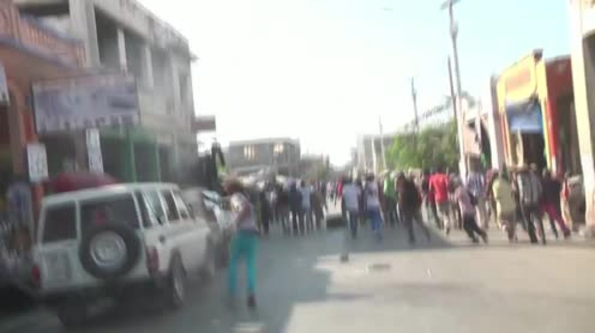 Haiti: Riots rock Port-au-Prince as protesters vow to disrupt presidential vote