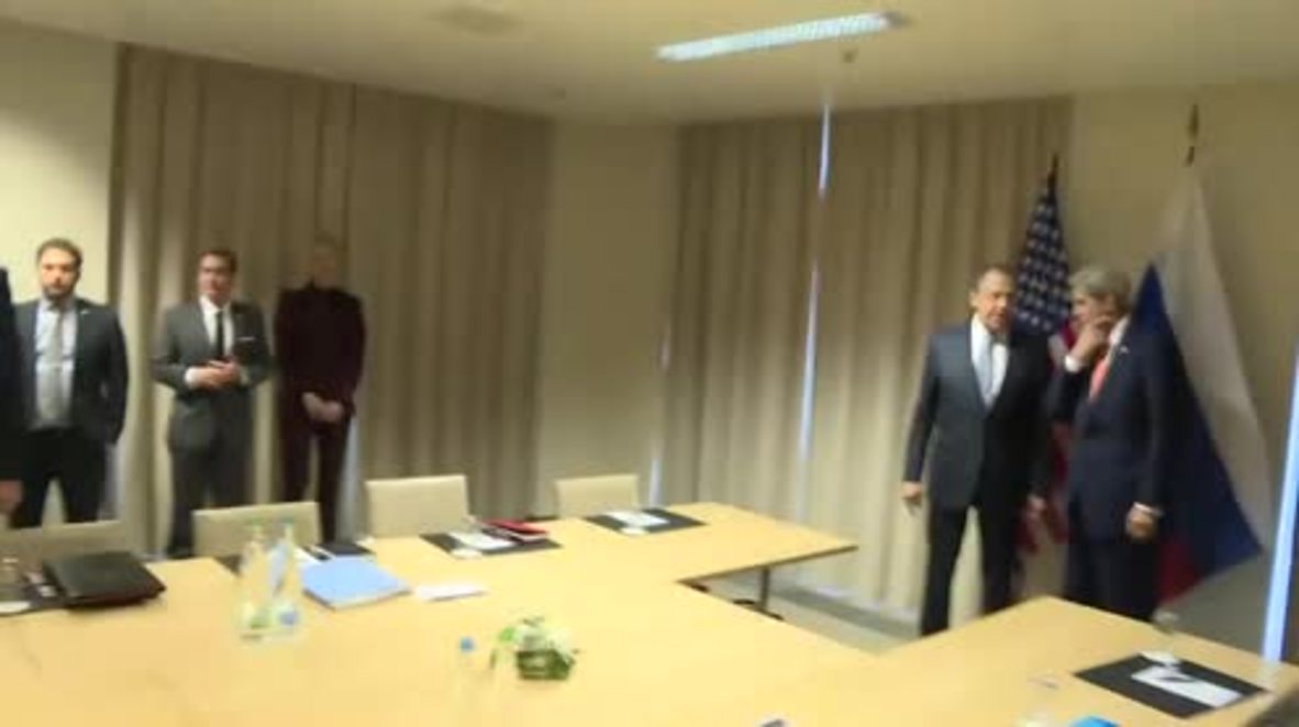 Switzerland: Lavrov and Kerry talk Syria and Ukraine conflicts in Zurich