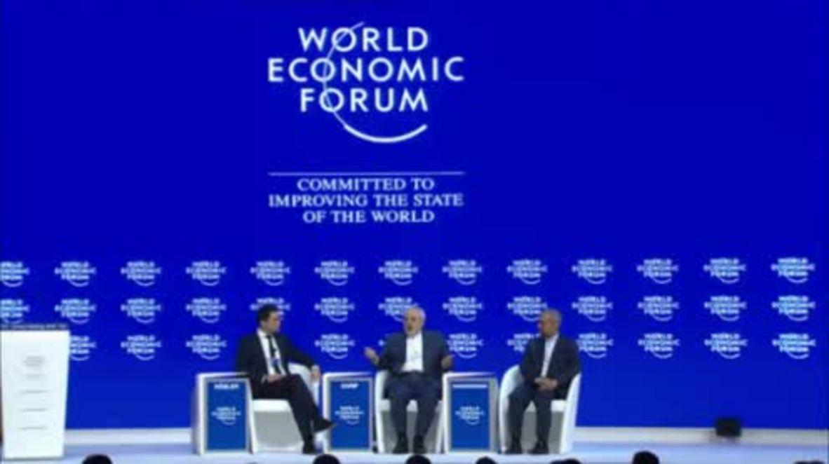 Switzerland: Zarif talks Iran nuclear deal, tells Saudis not to 'panic' at WEF