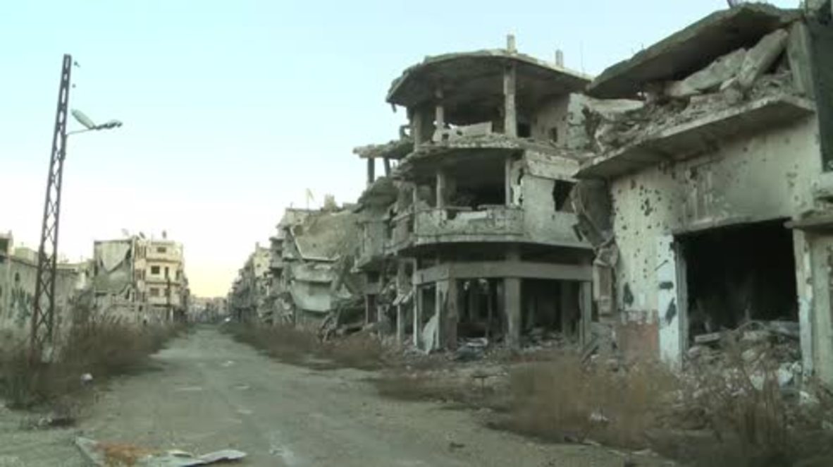Syria: Homs lies in ruins after years of urban warfare
