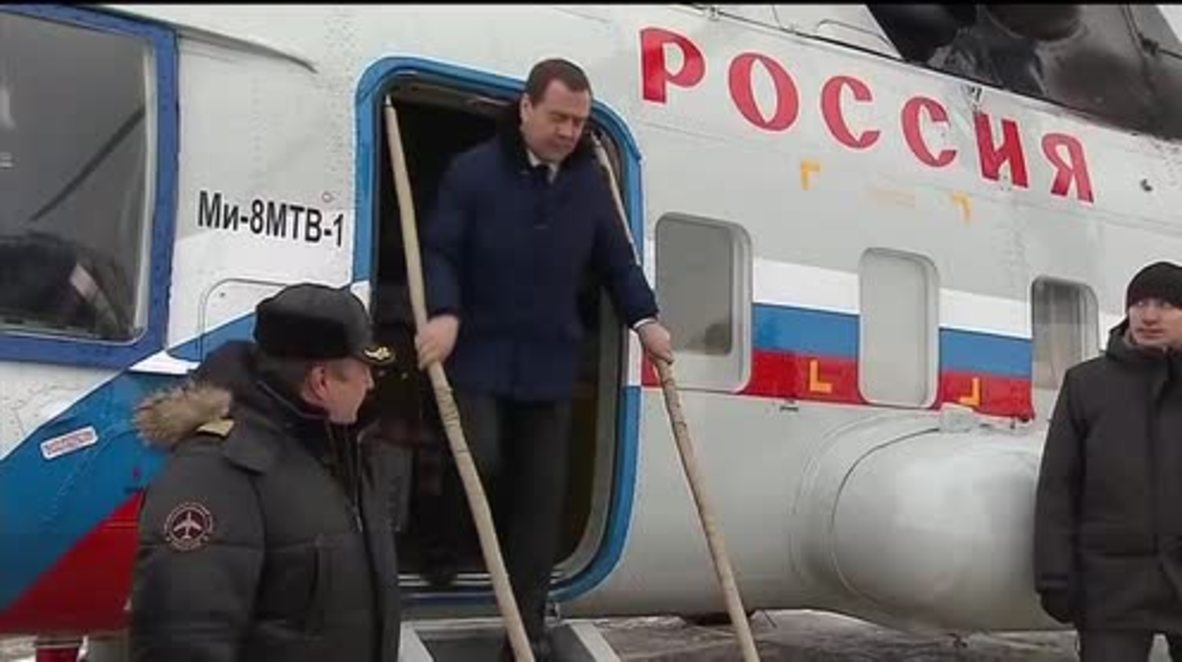 Russia: Medvedev visits AvtoVAZ and test drives new Russian car
