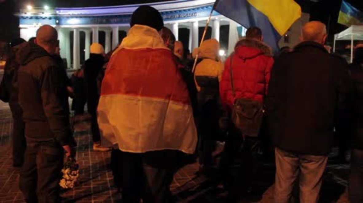 Ukraine: Kiev pays tribute to ‘Heavenly Hundred' killed by snipers