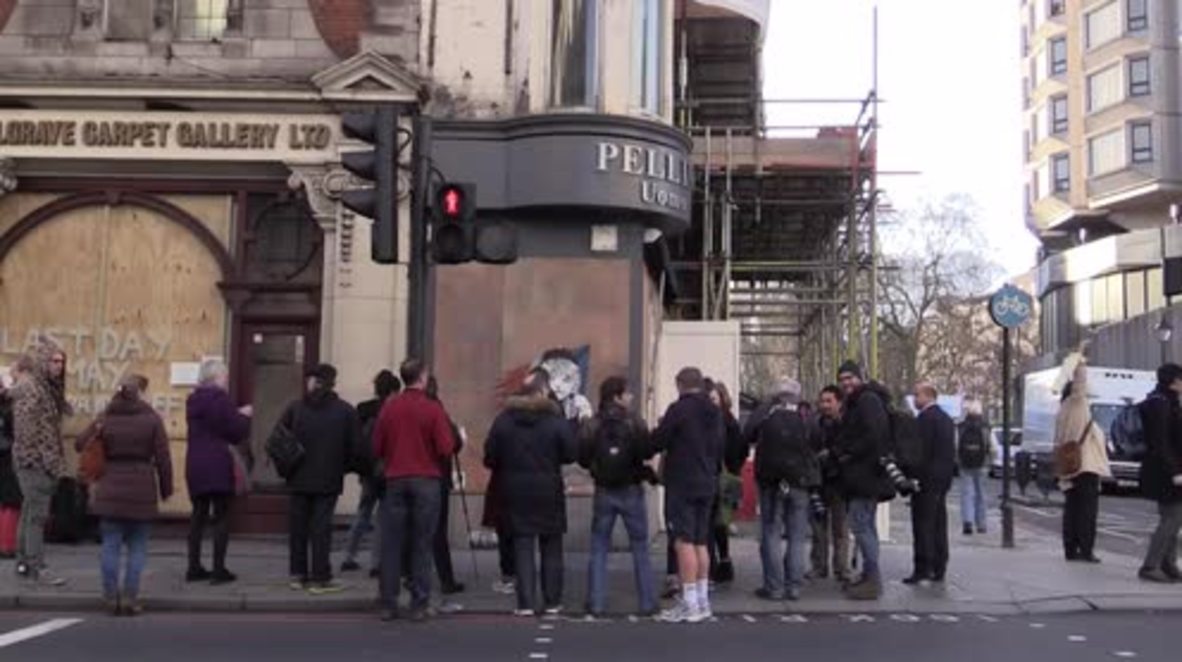 UK: London police order Banksy's 'Les Miserables' artwork to be covered