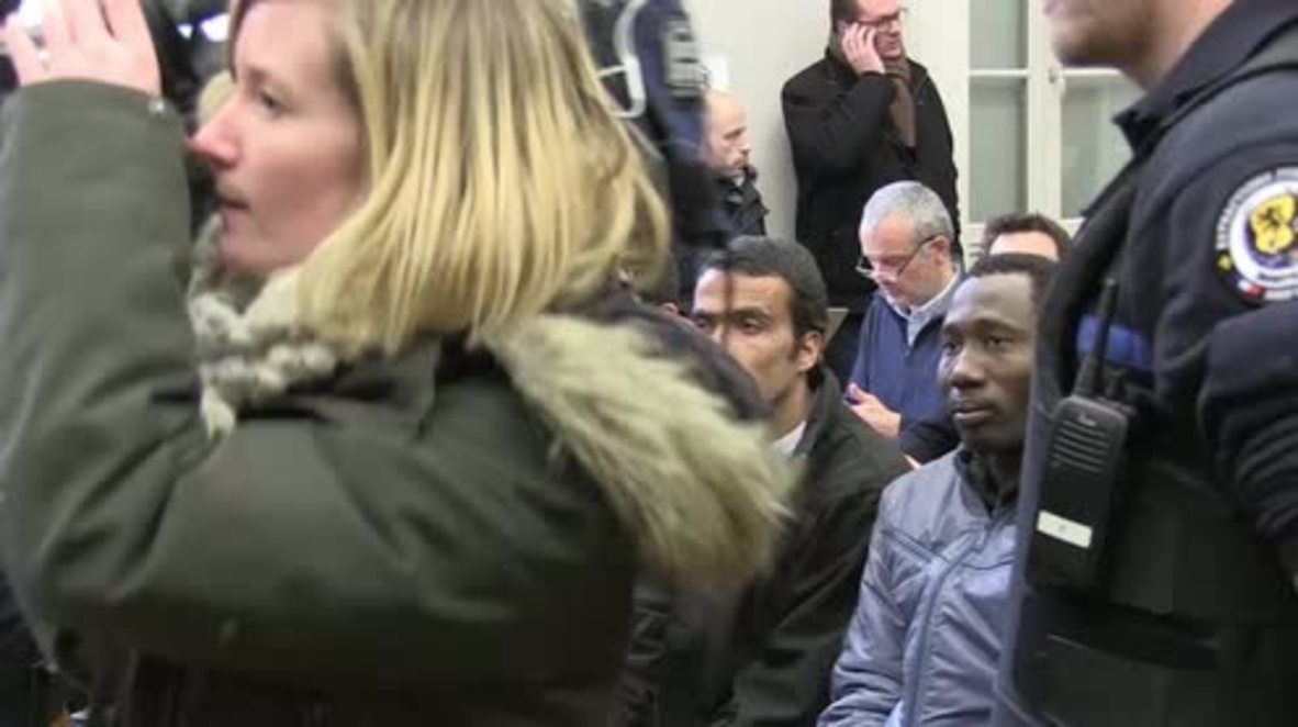 France: Refugees accused of storming Calais ferry appear in court