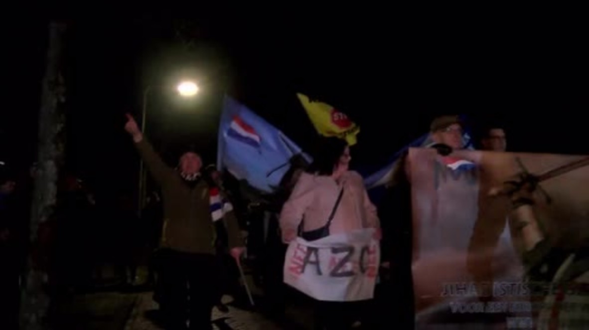 Netherlands: Protest in Elden against decision to turn nursing home into refugee centre