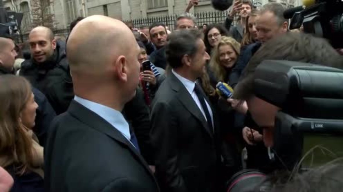 France: Sarkozy signs new book 'France for Life' for fans at Paris launch
