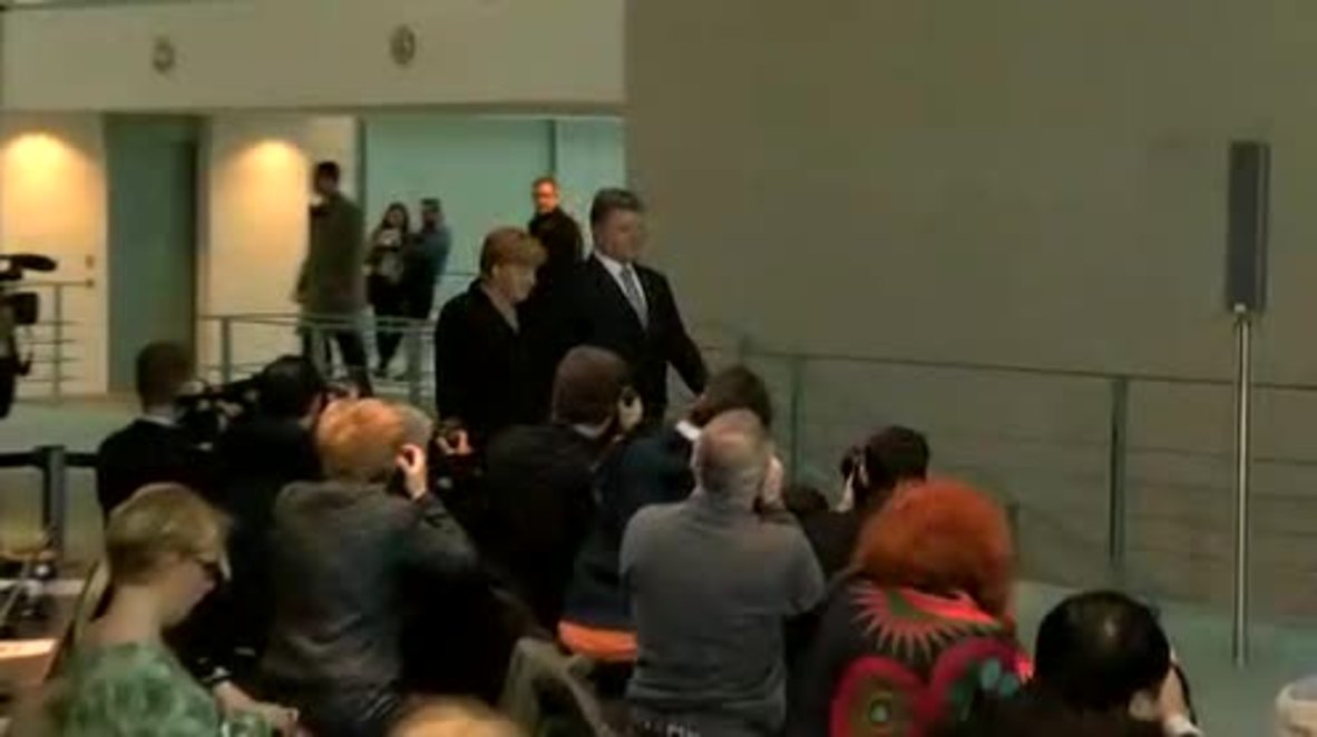 Germany: Poroshenko says sanctions against Russia must remain