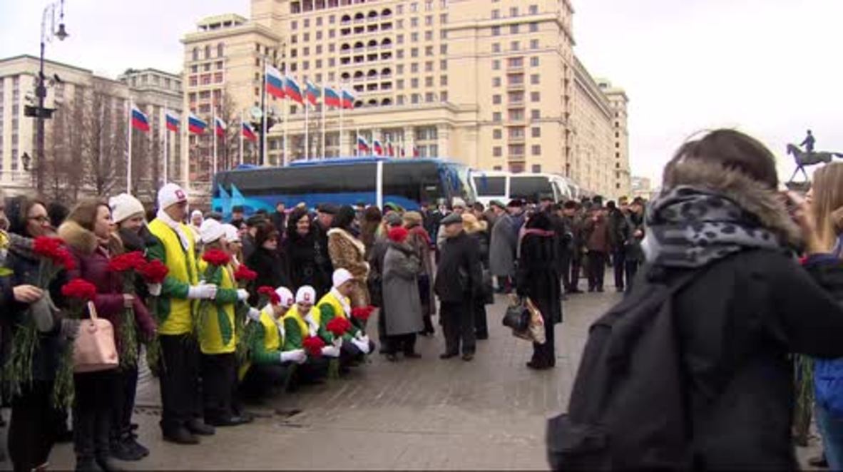 Russia: Moscovites mark 73 years since Battle of Stalingrad victory