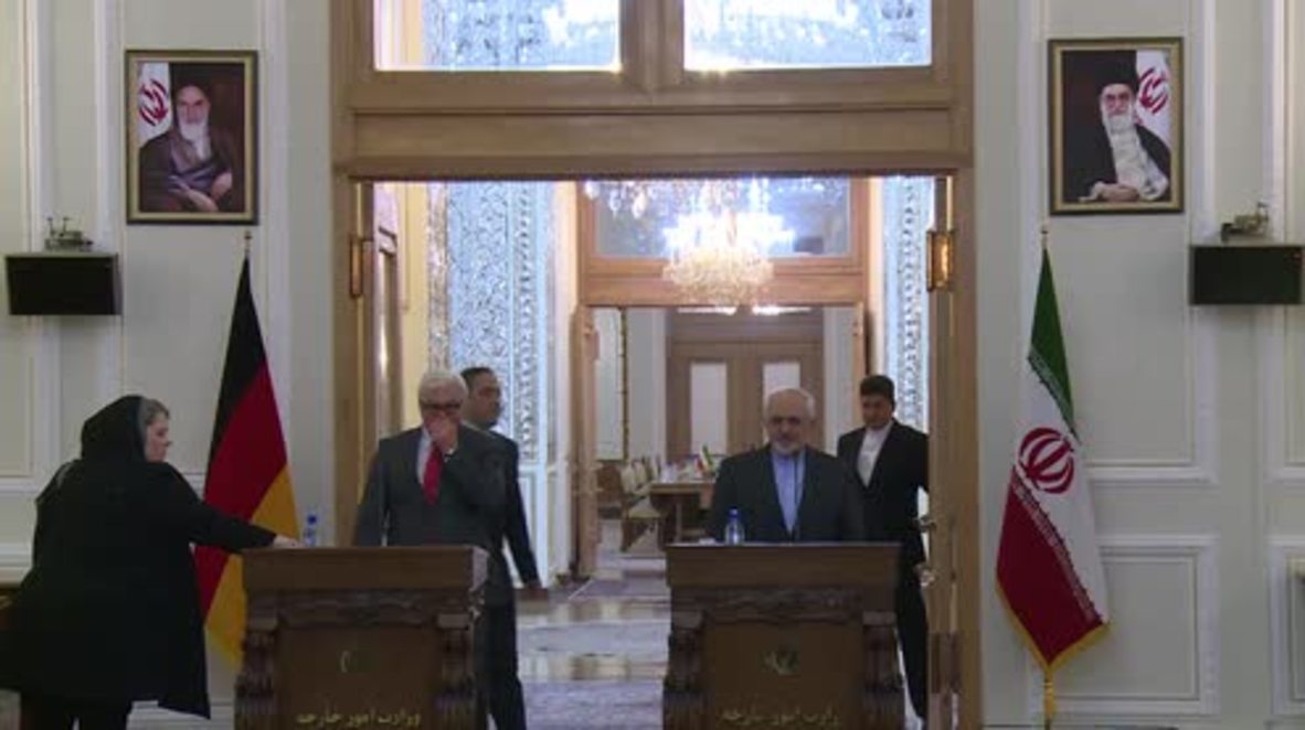 Iran: FM Zarif slams Saudi Arabia during joint presser with Germany's Steinmeier