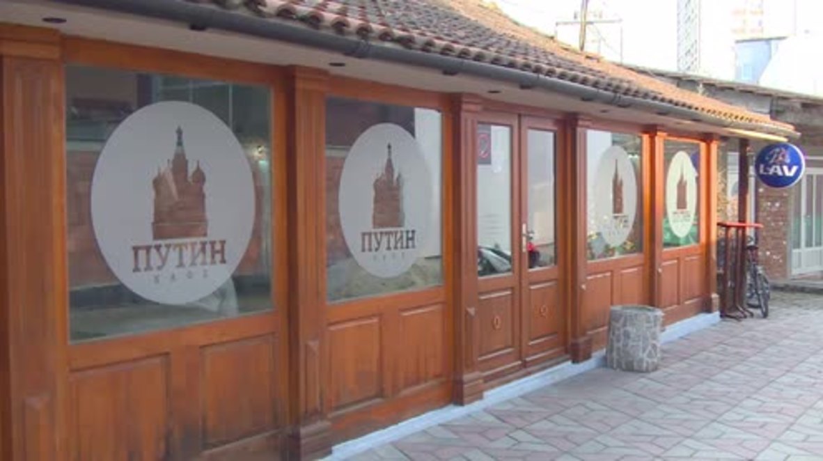 Serbia: Self-confessed Russophiles open 'Putin Cafe' in Kragujevac