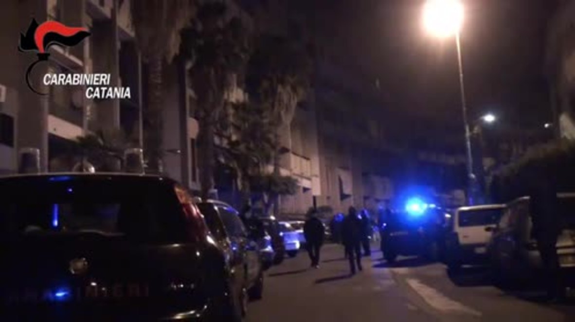 Italy: 109 arrested during mass mafia crackdown in Sicily