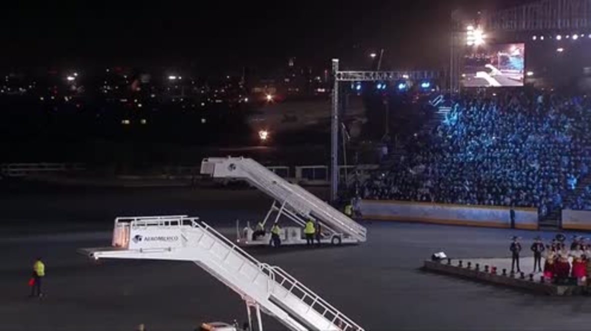 Mexico: Pope Francis arrives in Mexico City