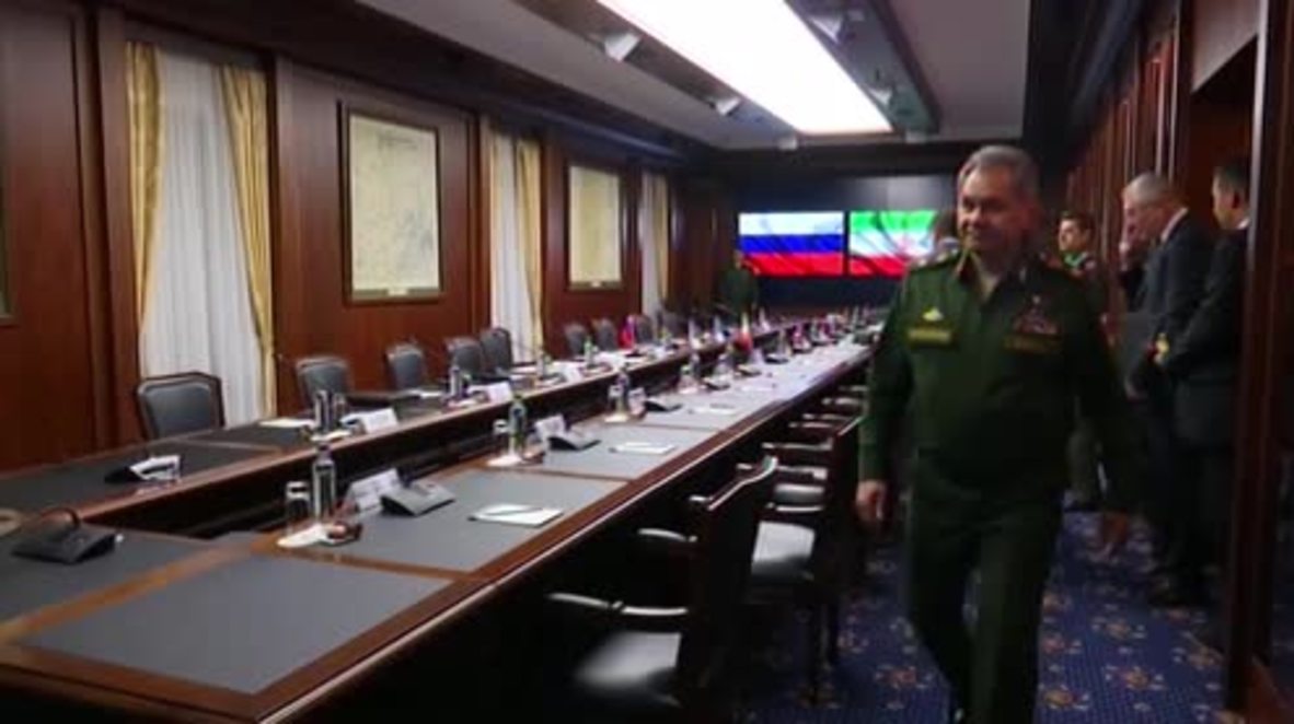 Russia: Iranian and Russian Ministers of Defence meet in Moscow for talks