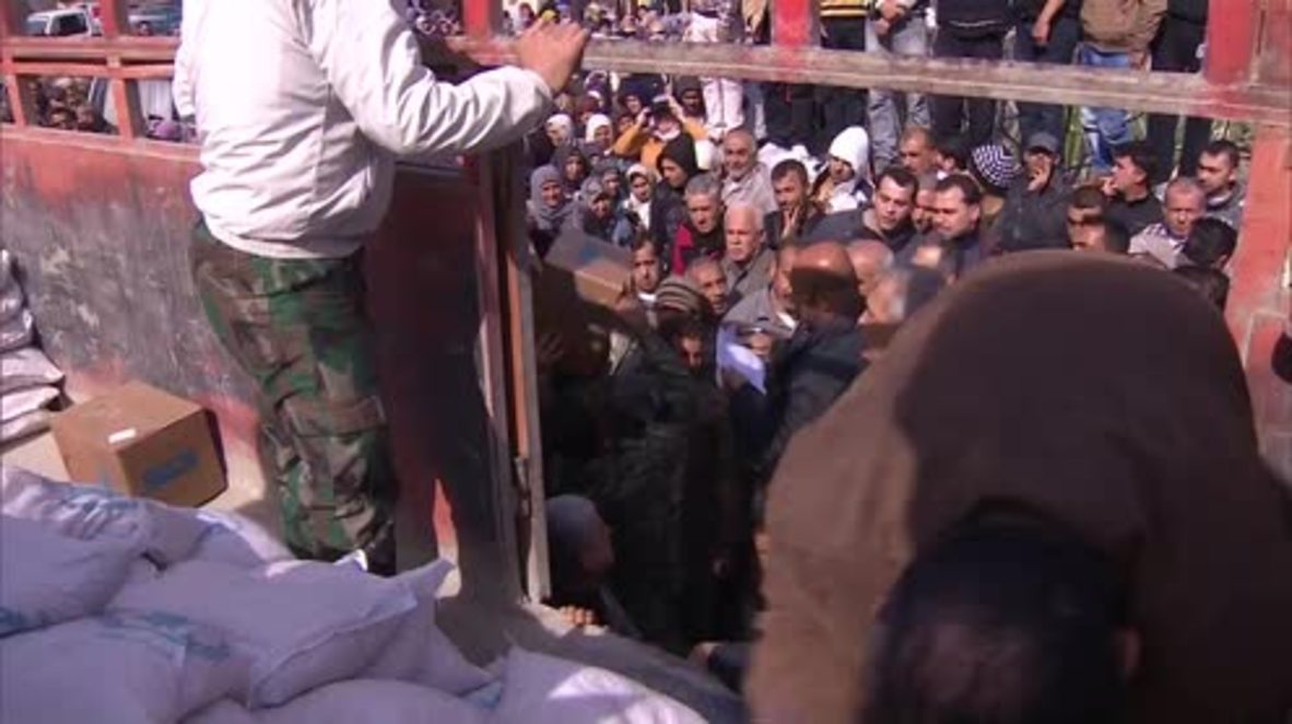 Syria: Humanitarian aid reaches needy in Latakia village