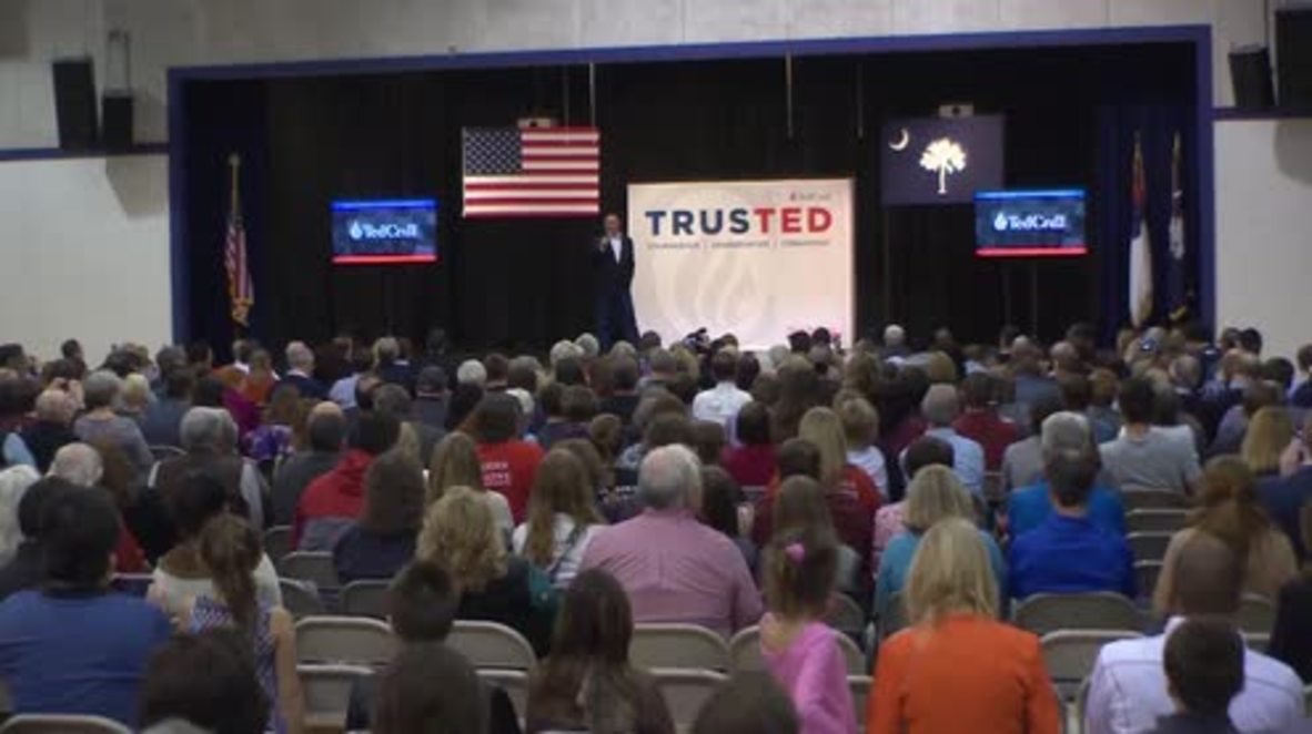 USA: Cruz touts polls after becoming South Carolina frontrunner