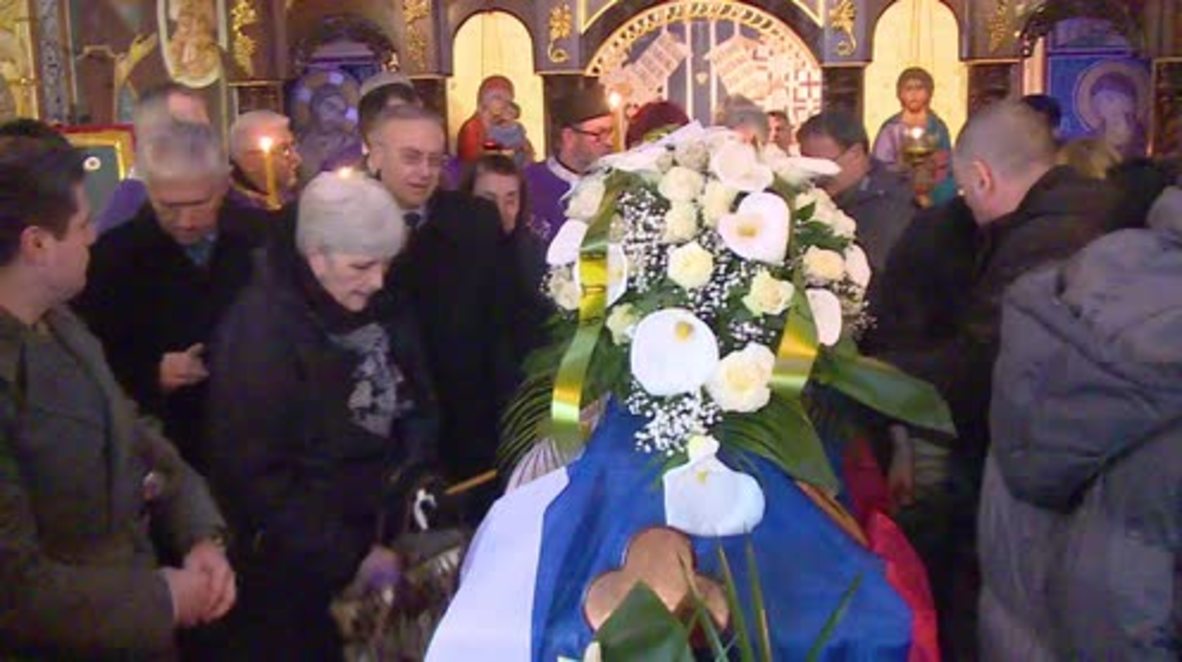 Serbia: General Zdravko Tolimir buried at Belgrade funeral