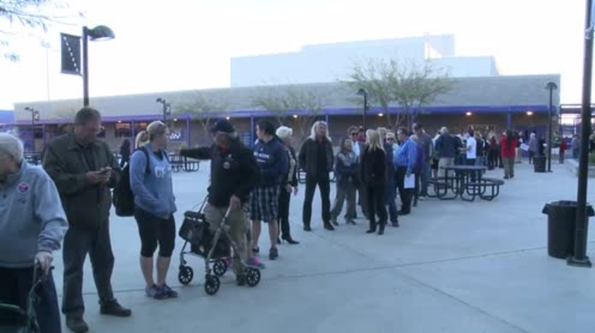 USA: Chaos at the caucuses - Trump supporting poll staff spotted in Nevada