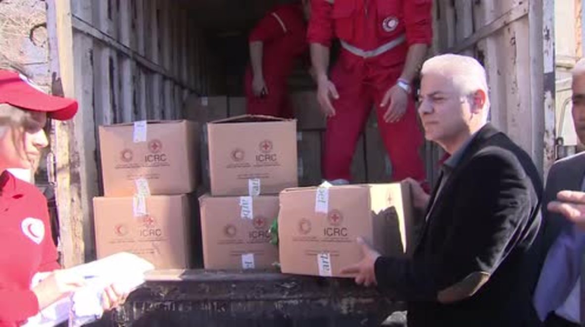 Syria: Latakia citizens receive humanitarian aid