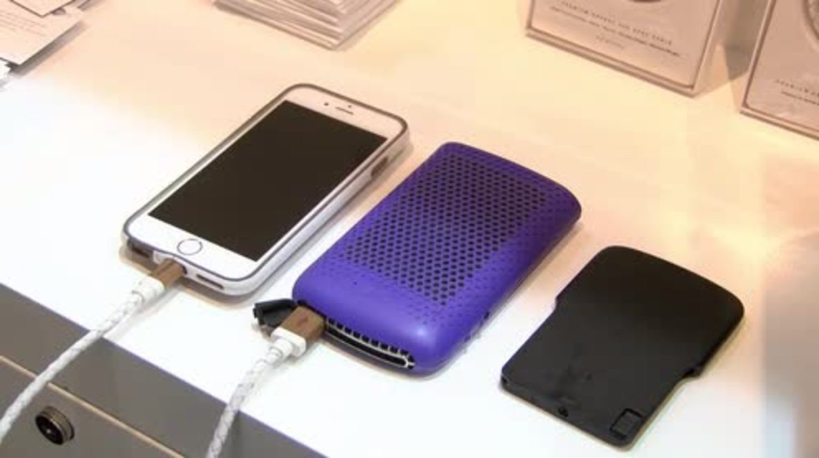 Spain: No need for a mains source with this portable smartphone fuel cell