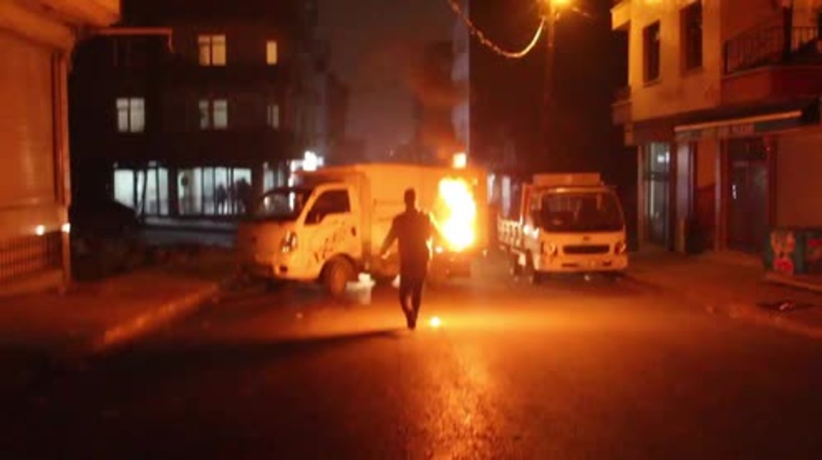 Turkey: Molotov cocktails fly after police attack peaceful rally