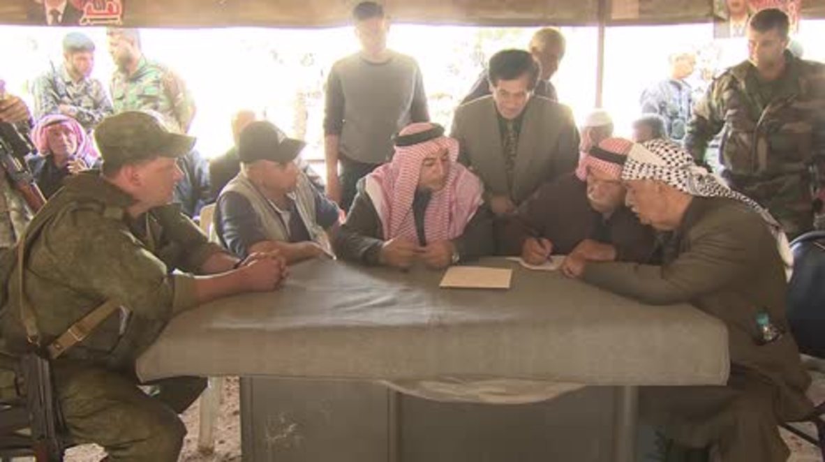 Syria: Ceasefire agreed between local militias and govt forces in Maarzaf