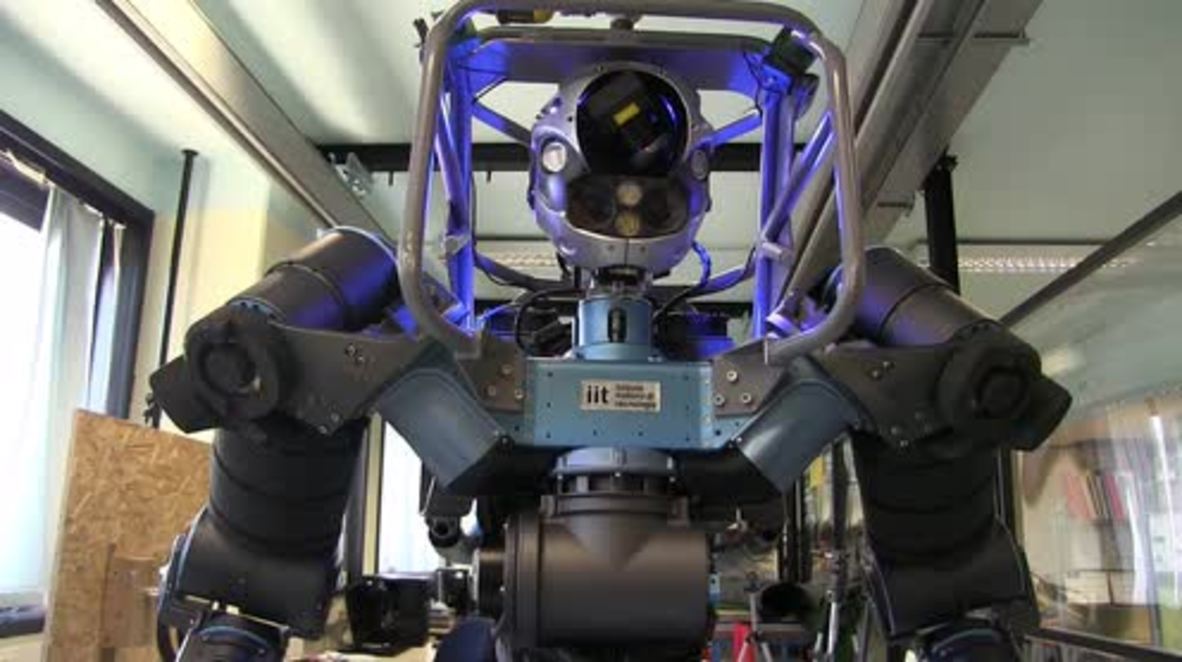 Italy: Meet the humanoid bot made to tackle emergency situations