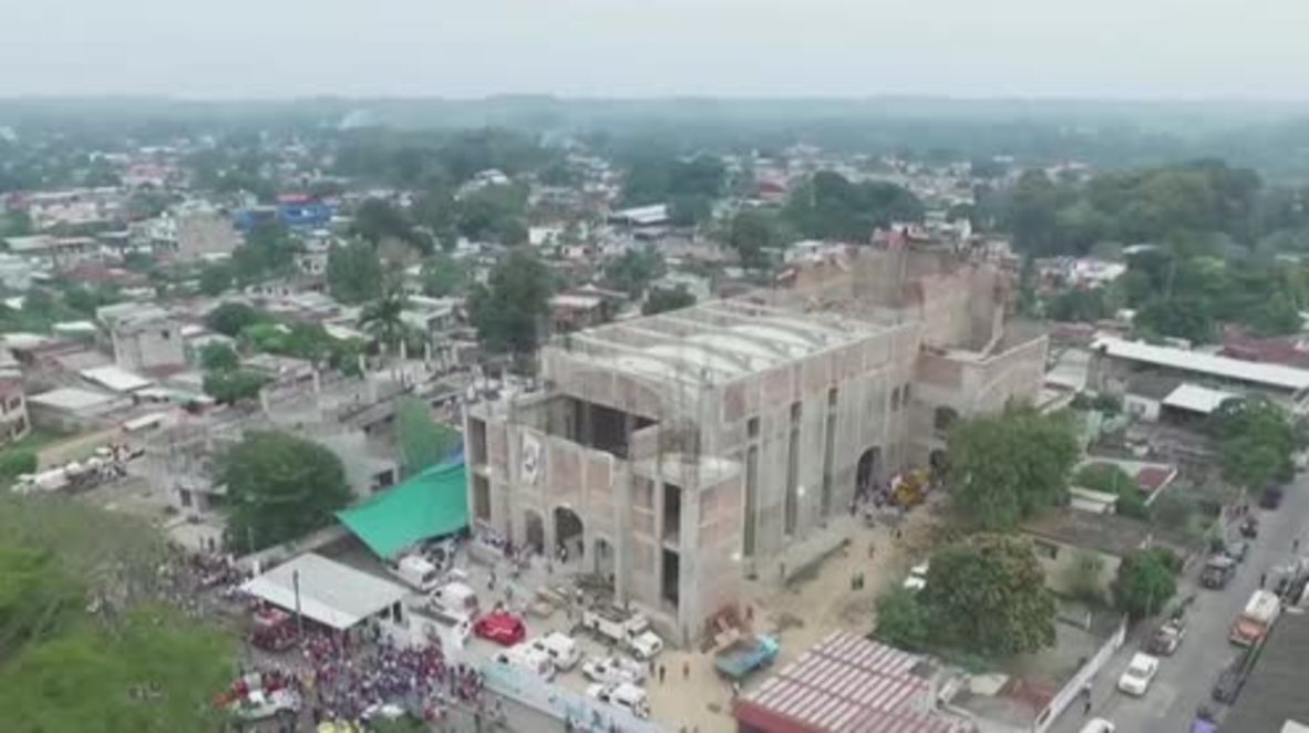 Mexico: At least 3 dead after Tuxtepec cathedral roof collapses