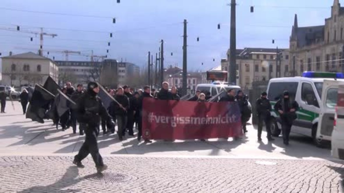 Germany: Far-right activists honour Nazi soldiers killed in WWII