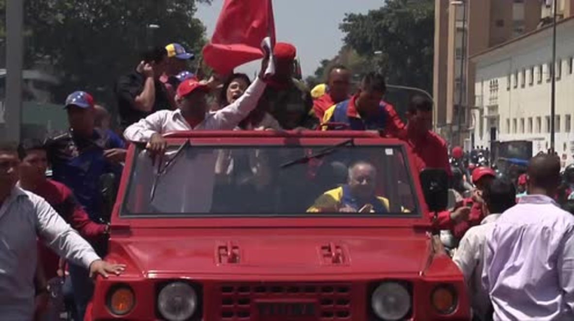 Venezuela: Thousands honour Hugo Chavez with motorcycle ride through Caracas