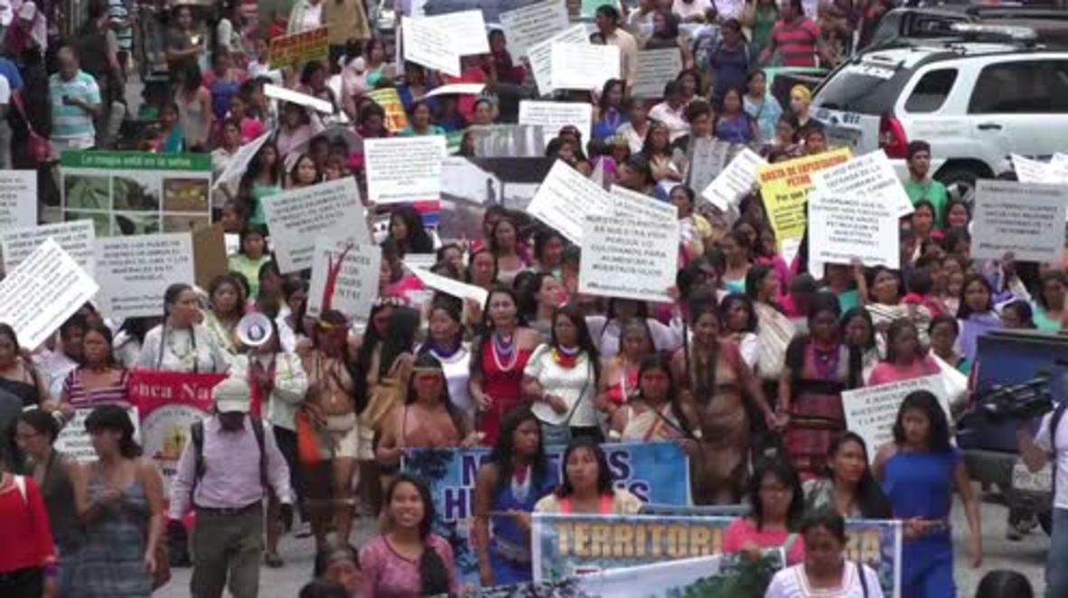 Ecuador: Amazonian women defend their land on International Women's Day